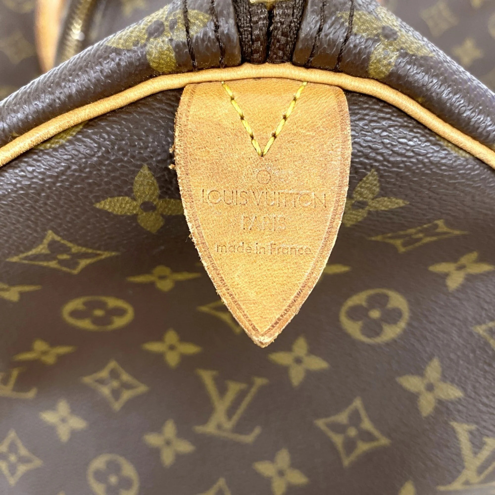 LOUIS VUITTON Brown Monogram Keepall 60 Boston Bag - Picture 5 of 12